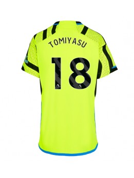 Arsenal Takehiro Tomiyasu #18 Auswärtstrikot für Frauen 2023-24 Kurzarm